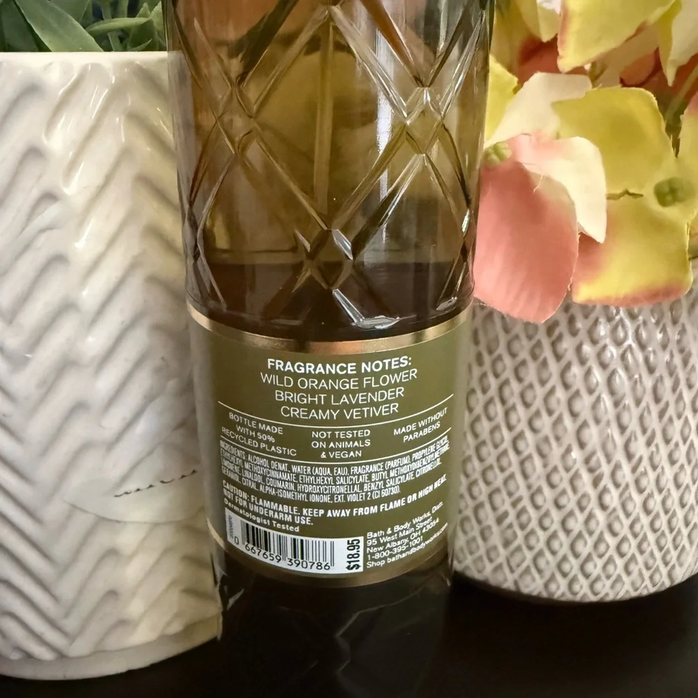 🆕🪷 BATH & BODY WORKS LIMITED EDITION “FREE AS A FLOWER“ FINE FRAGRANCE MIST. NEW - Picture 5 of 7